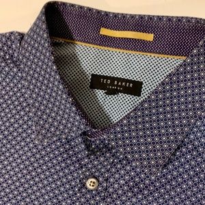 Ted Baker Short Sleeve Shirt - Size 5 - XL